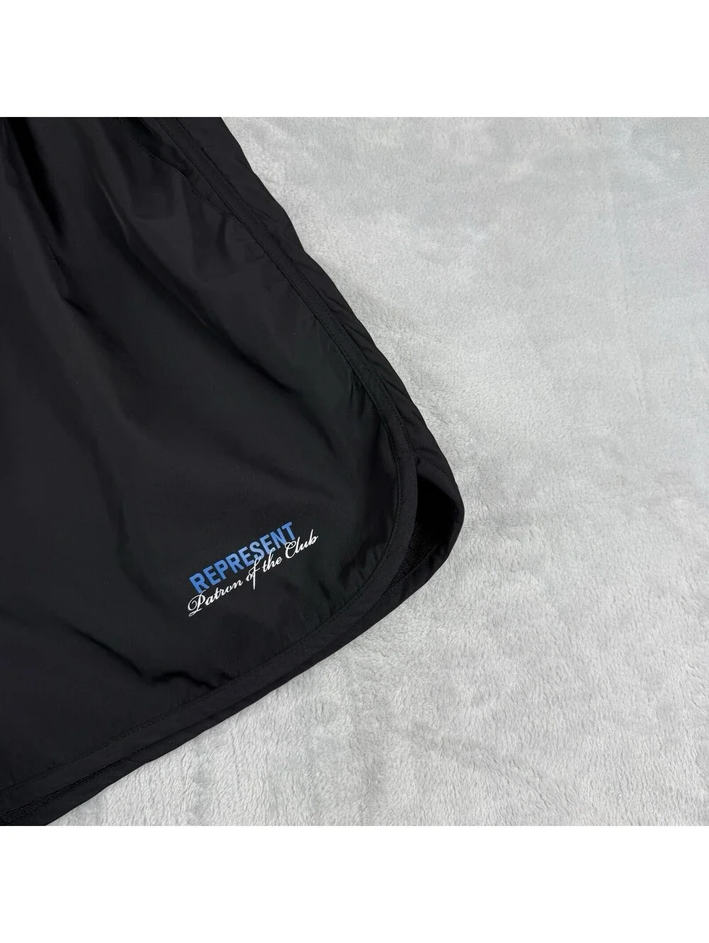 Represent Owners Club Mens M Black Running Shorts Mesh Lined Streetwear Designer